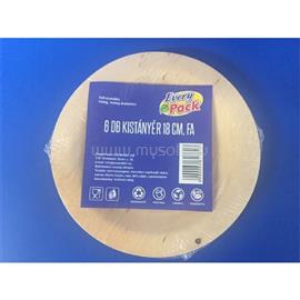 EGYÉB KÜLFÖLDI 15047 18cm 6 db/cs fa lapostányér EGYEB_KULFOLDI_15047 small