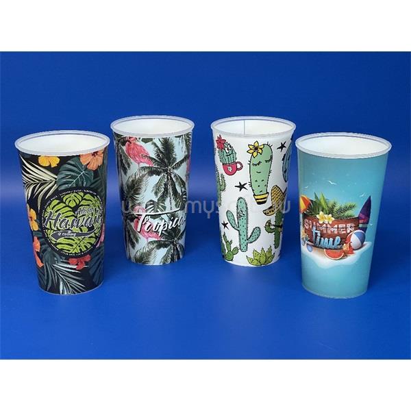 EGYÉB KÜLFÖLDI 15504 650ml műanyag repohár