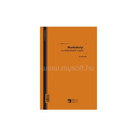 EGYÉB Munkahelyi munkabaleseti napló 24 lapos füzet A/4 álló B.VALL.347 EGYEB_59625 small