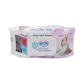 EGYÉB Nedves törlőkendő 72 lap/csomag Lara Sensitive EGYEB_56241 small