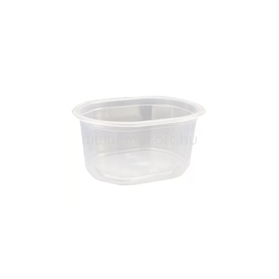 EGYÉB Oktogon tálka alj/kocsonyástál műanyag 375 ml 100 db/csomag