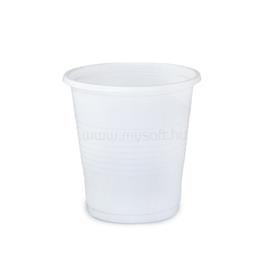 EGYÉB Pohár 1 dl műanyag 100 db/csomag fehér MP1F small