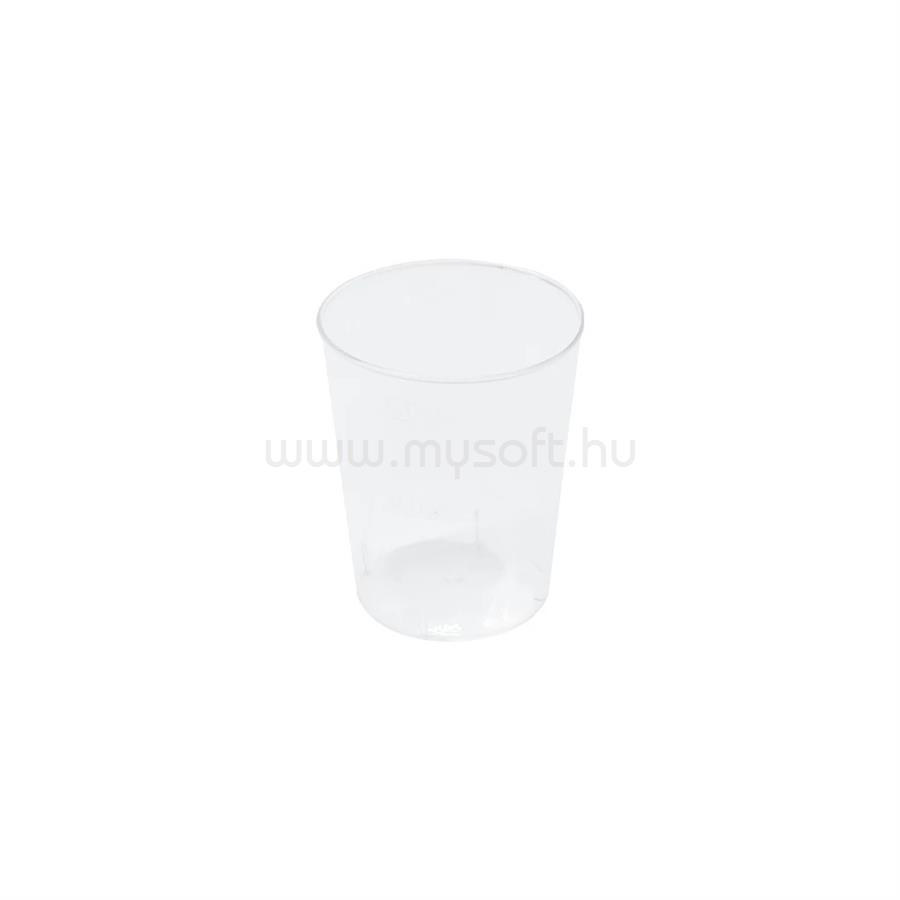 EGYÉB Pohár 4 cl műanyag 50 db/csomag
