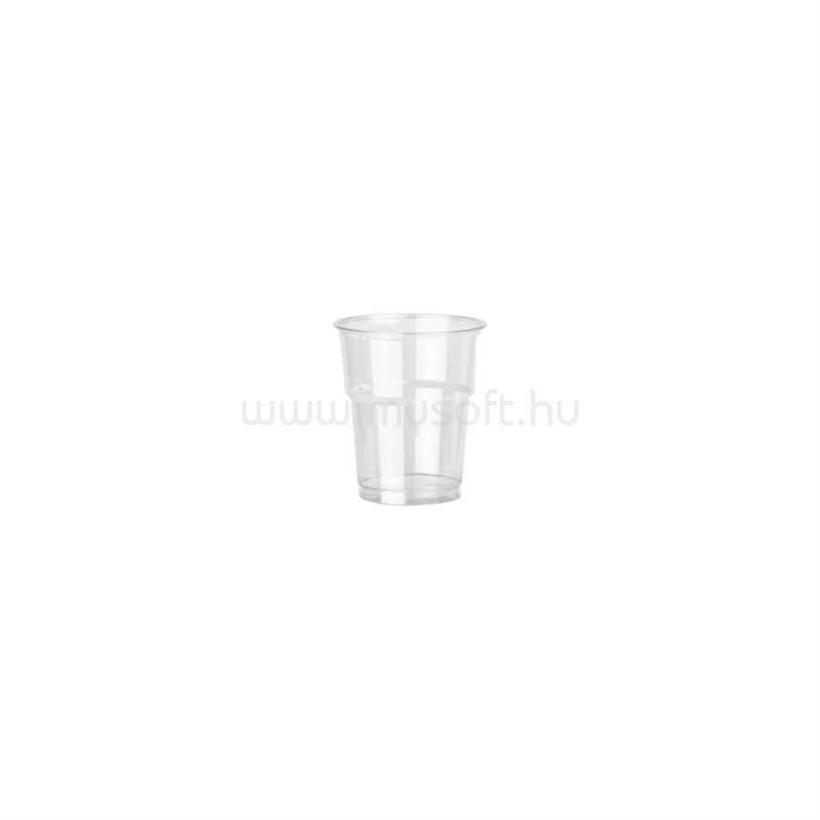 EGYÉB Pohár 5 cl műanyag 40 db/csomag víztiszta