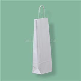 EGYÉB Sodrottfüles papír italtáska 140x80x390mm fehér EGYEB_37940 small