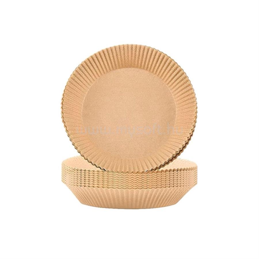 EGYÉB Sütőpapír EKO forró levegős sütőhöz 4,5cm magas kerek 16 cm 50 db/csomag