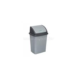 EGYÉB Szemetes kuka billenő fedéllel műanyag 5 literes szürke EGYEB_56814 small
