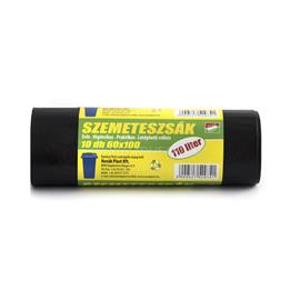 EGYÉB Szemeteszsák 110 liter 60 x 100 cm 25 mikron 10 db/tekercs fekete EGYEB_60748 small