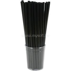 EGYÉB Szívószál PLA 500 db/csomag fekete EGYEB_48847 small