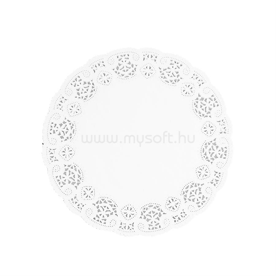 EGYÉB Tortacsipke kerek átmérő: 28 cm 100 db/csomag fehér