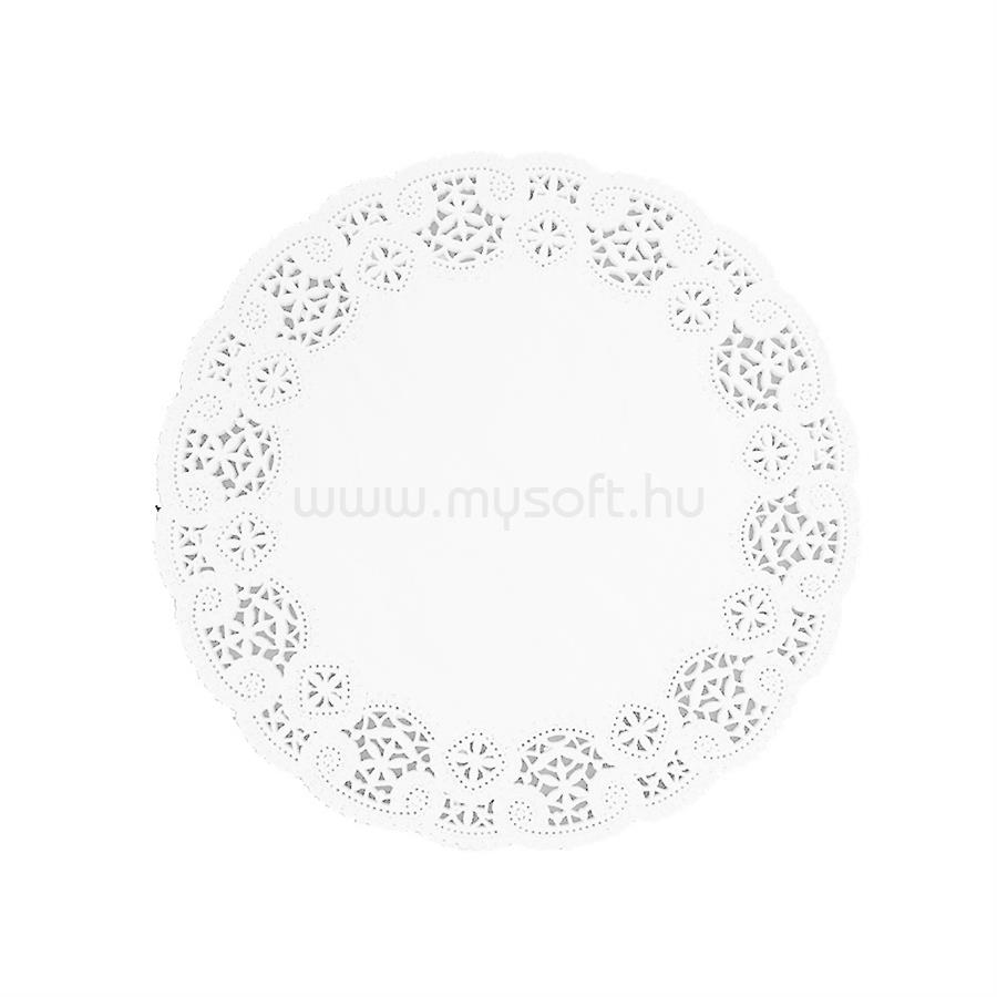 EGYÉB Tortacsipke kerek átmérő: 36 cm 100 db/csomag fehér