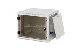 KELINE Egyrészes rack, 6U / 595mm mély  mély levehető, zárható oldalfalakkal RUA-06-AS6-CAY-A1 small