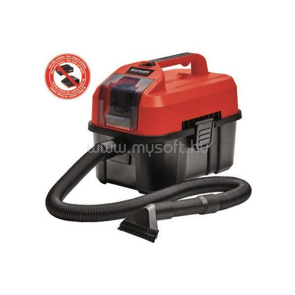 EINHELL 2347160 PXC TE-VC 18/10 Li-Solo akku és töltő nélkül akkumulátoros száraz-nedves porszívó