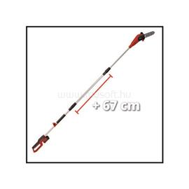EINHELL 3410581 PXC GC-LC 18/20 Li T-Solo akku és töltő nélkül akkumulátoros magassági ágvágó EINHELL_3410581 small