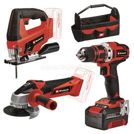 EINHELL 4257241 TE-TK 18/3 Li Kit (JS+CD+AG) akkumulátoros szerszámgép szett EINHELL_4257241 small