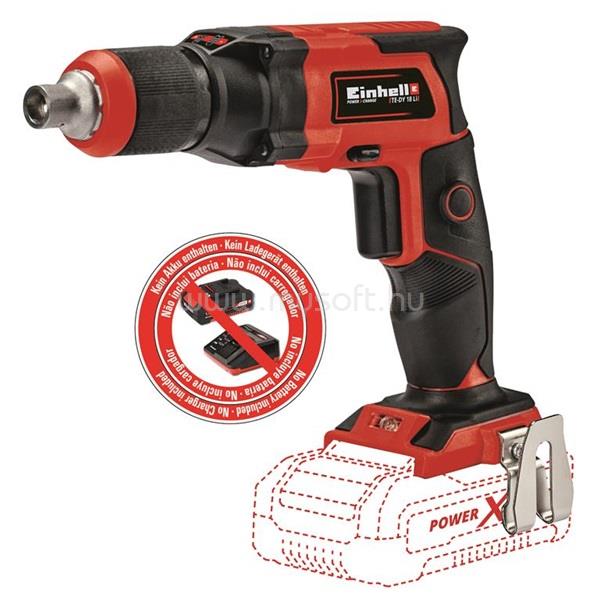 EINHELL 4259980 PXC TE-DY 18 Li-Solo akku és töltő nélkül akkumulátoros gipszkartoncsavarozó