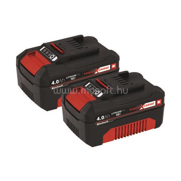 EINHELL 4511489 PXC-Twinpack 4,0 Ah akkumulátor szett 2 db