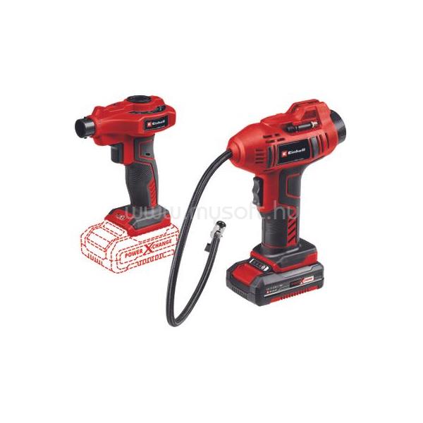 EINHELL CE-AP 18+CE-CC 18+2,0 Ah Kit akkus pumpa és kompresszor szett