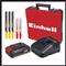 EINHELL TC-JS 18 Li 1x2,5 Ah akkus beszúrófűrész töltővel és akkuval EINHELL_4321228 small