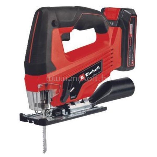 EINHELL TC-JS 18 Li 1x2,5 Ah akkus beszúrófűrész töltővel és akkuval