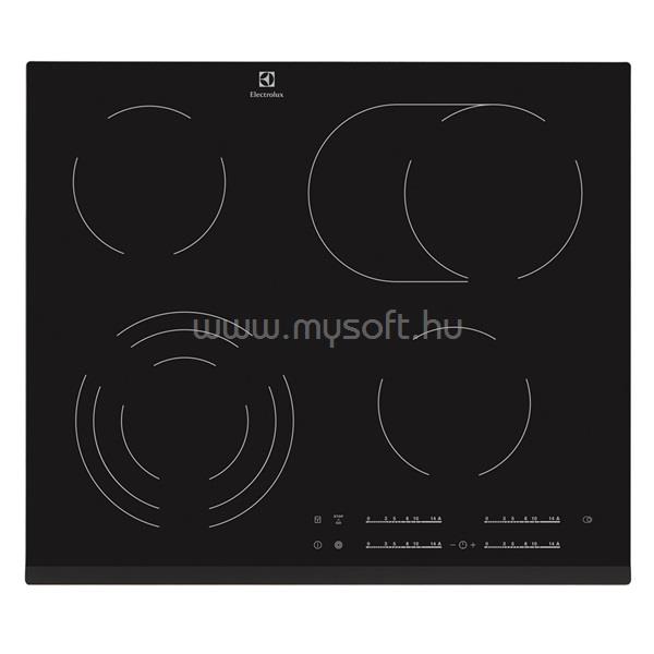 ELECTROLUX EHF6547FXK beépíthető kerámia főzőlap