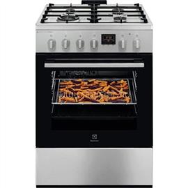 ELECTROLUX LKK664221X Kombinált tűzhely, sütő: 58L, SteamBake, AirFry, 60x60cm, Inox ELECTROLUX_LKK664221X small
