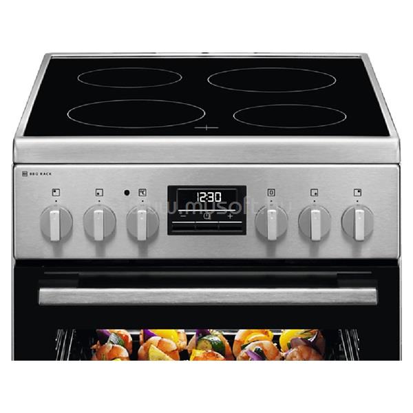 ELECTROLUX LKR540267X BBQ grillnyárssal kerámialapos inox tűzhely