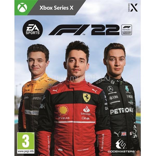 ELECTRONIC ARTS F1 22 Xbox Series X játékszoftver