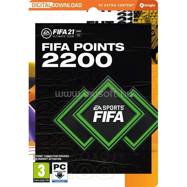 ELECTRONIC ARTS FIFA 21 2200 FUT POINTS PC játék kredit