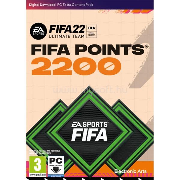 ELECTRONIC ARTS FIFA 22 2200 FUT  kredit