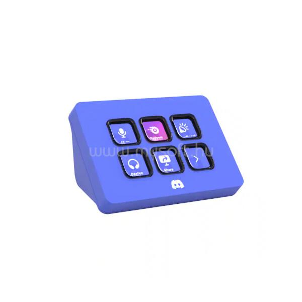ELGATO STREAM DECK DISCORD Edition, 6 testreszabható LCD billentyű (lila)