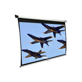 ELITESCREEN 106" (16:9) manuális fali vászon M106XWH (235 x 132 cm, Fehér váz) M106XWH small