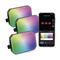 EMOS GoSmart 3 darabos, 14 W, RGBIC dimmelhető, WiFi kültéri LED reflektor, kezdő készlet EMOS_ZIW184R small