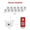 EMOS GoSmart 255 cm-es lánc, 12 rész, 7 W, RGBIC+CCT, dimmelhető, WiFi LED reflektor EMOS_ZIW15CR small