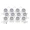 EMOS GoSmart 255 cm-es lánc, 12 rész, 7 W, RGBIC+CCT, dimmelhető, WiFi LED reflektor EMOS_ZIW15CR small
