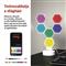EMOS GoSmart Hexagon fehér, 6 részből álló, RGBIC dimmelhető, WiFi LED asztali lámpa EMOS_ZIW426R small
