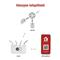EMOS GoSmart Lines fehér, 9 részből álló, 34 W, RGBIC dimmelhető, WiFi LED lámpa EMOS_ZIW249R small