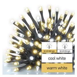 EMOS D1AN01 10m 100LED IP44 melegfehér-hidegfehér/id CNT - fényfüzér EMOS_D1AN01 small