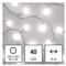 EMOS D5AC01 4m/40LED/kül-beltéri/időzítős/hideg fehér/golyók LED fényfüzér EMOS_D5AC01 small