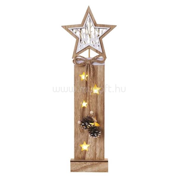 EMOS DCWW10 beltéri/meleg fehér/időzítős/csillagok fa karácsonyi LED dekoráció