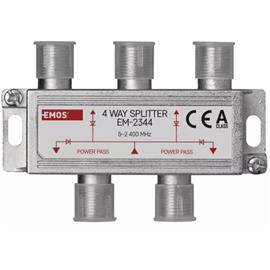 EMOS EM2344 4-es F csatlakozós antenna elosztó EMOS_J0104 small
