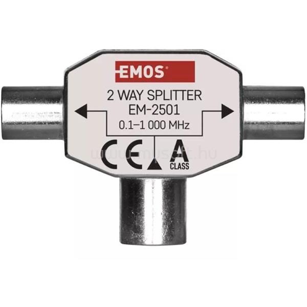 EMOS J0199 EU 2501/D194 ferrites háromágú antenna elosztó
