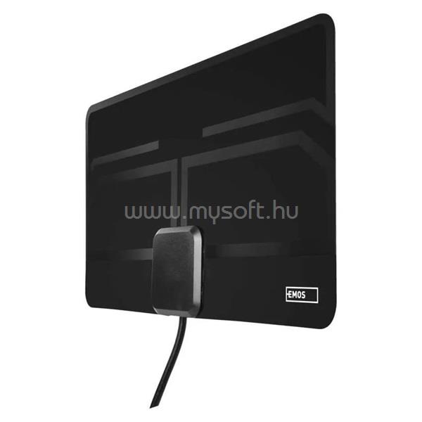 EMOS J0709 CITY LEAF-C600, DVB-T2, DAB, LTE/4G/5G szűrő szobaantenna