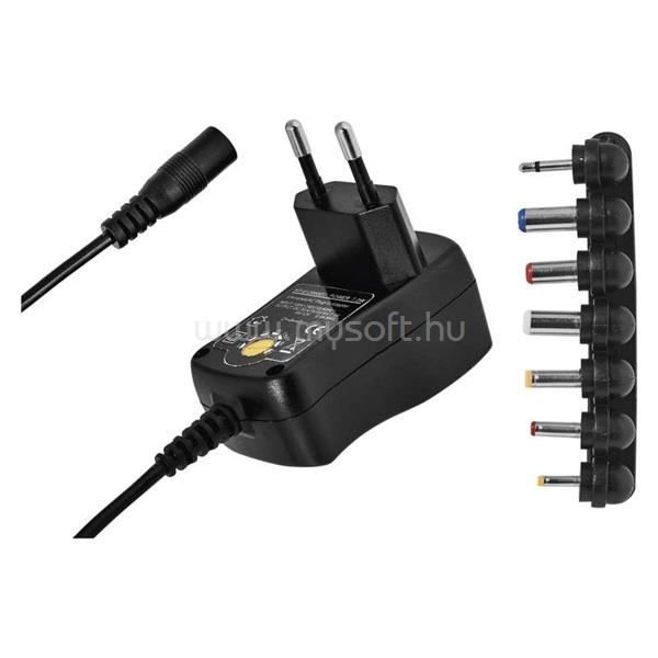 EMOS N3110 univerzális 600mA hálózati adapter USB aljzattal