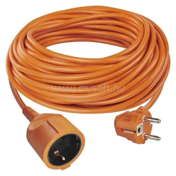 EMOS P01230R 30m/ 1aljzat/narancssárga/PVC/250V/1,5mm2 hosszabbító