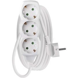 EMOS P0323R 3 aljzat 3méter 1,5mm2 fehér hosszabbító EMOS_P0323R small