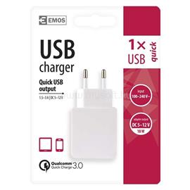 EMOS Quick 3A univerzális USB töltő EMOS_V0113 small