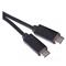 EMOS TÖLTŐ- ÉS ADATKÁBEL USB-C 3.1 / USB-C 3.1, 1 M, FEKETE EMOS_SM7022BL small