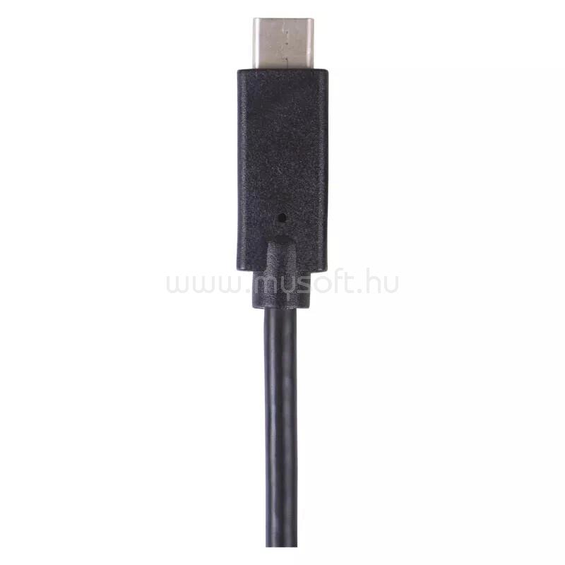 EMOS TÖLTŐ- ÉS ADATKÁBEL USB-C 3.1 / USB-C 3.1, 1 M, FEKETE