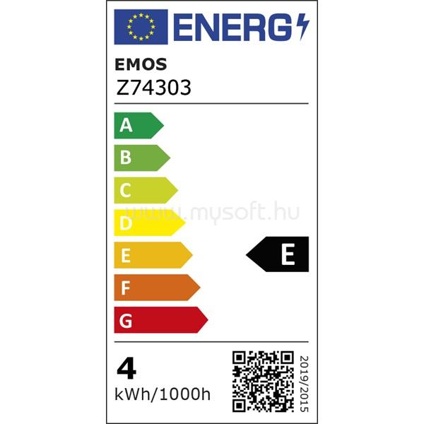 EMOS Z74303 VINTAGE G125 4W E27 meleg fehér+ LED izzó